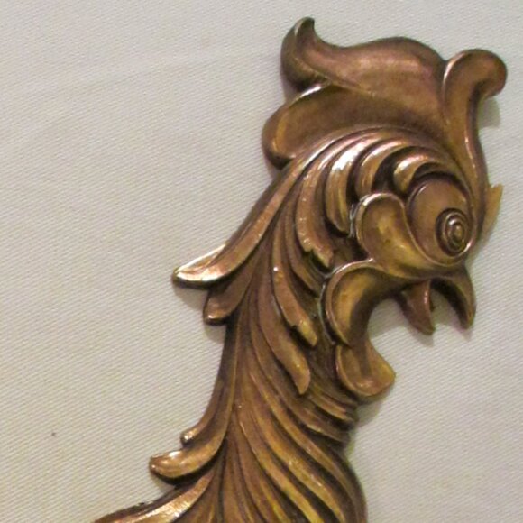 Golden Roosters Syroco USA Mid Century Composed Decor - Picture 10 of 12